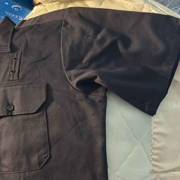 3/$40 NWT BLACK Flying Cross Distinguished Service Uniform Shirt USA Union Made - Picture 2 of 6